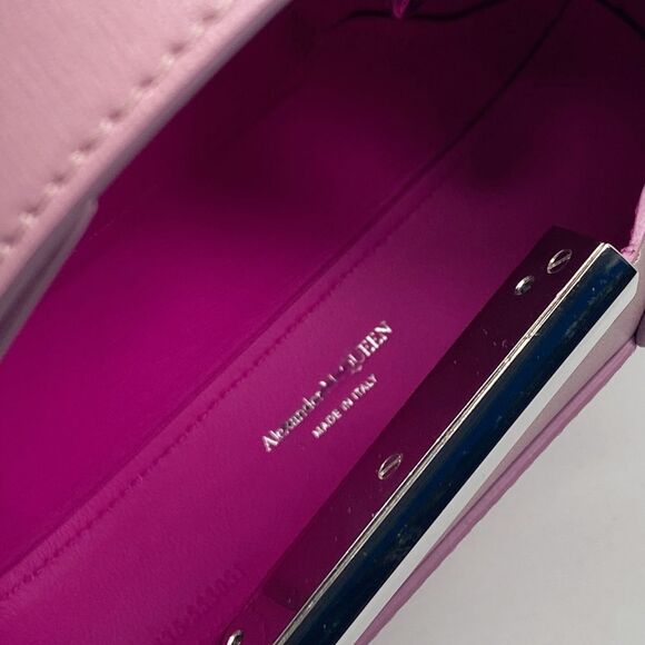 Alexander McQueen Skull Jeweled Mini Chain Hobo Bag - Picture 16 of 16